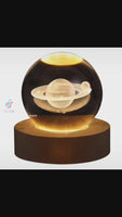 3D Crystal Ball Night Light