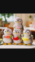 Cute Fruit Penguin Plush Toy Doll