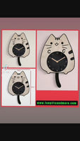 Cute Cat Clock