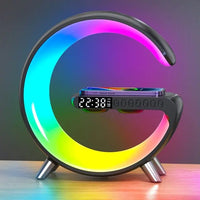 Multifunctional Wireless Charger Alarm Clock Speaker - Fun Gifts & More