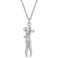 Couple Hugging Pendant Necklace - Fun Gifts & More