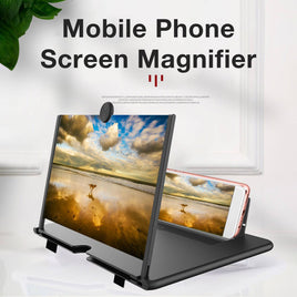 16 Inch 3D Mobile Phone Screen Video Movie Game Amplifier Phone Magnifying Glass Holder Folding Holder Radiation Protection HOT - Fun Gifts & More