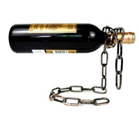 Magic Iron Chain Wine Bottle Holder - Fun Gifts & More