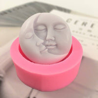 Moonface Handmade Soap Silicone Mold - Fun Gifts & More