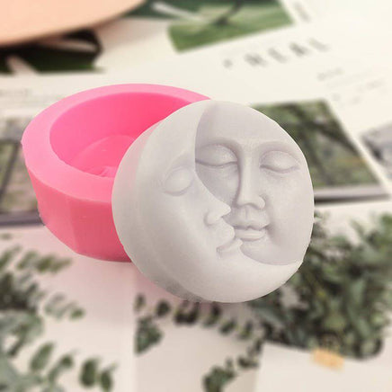 Moonface Handmade Soap Silicone Mold - Fun Gifts & More