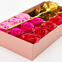 Rose Soap Flower Gift Box 12 Soap Flower Gift Box - Fun Gifts & More