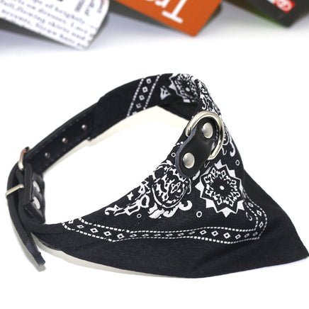 Small Pet Collar PU Adjustable Leather Scar - Fun Gifts & More