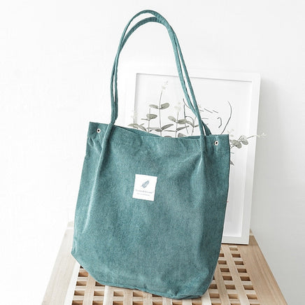 Women Corduroy Canvas Shoulder Bags - Fun Gifts & More