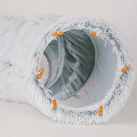 2 In 1 Round Tunnel Cat Beds - Fun Gifts & More