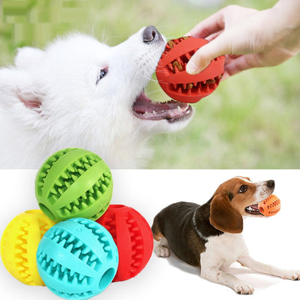 Rubber Balls Chewing Pet Toys - Fun Gifts & More