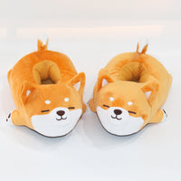 Puppy Home Plush Slippers - Fun Gifts & More