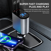 Luxinsly™ Retractable Car Charger - Fun Gifts & More