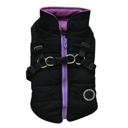 Waterproof Pet Coat With Harness - Fun Gifts & More