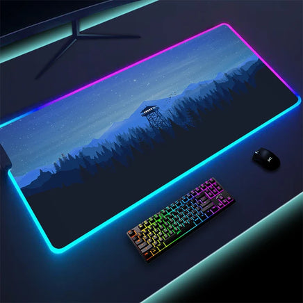 Luminous LED Lighting Mouse Pad - Fun Gifts & More