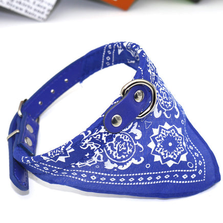 Small Pet Collar PU Adjustable Leather Scar - Fun Gifts & More