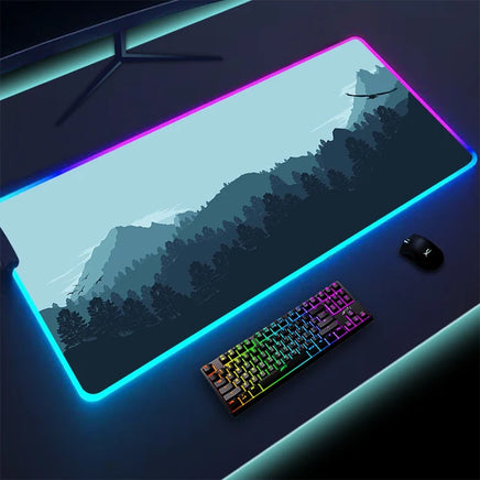 Luminous LED Lighting Mouse Pad - Fun Gifts & More