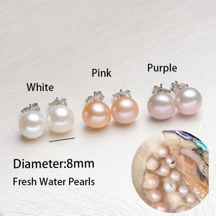 Baroque Pearl Stud Earrings - Fun Gifts & More