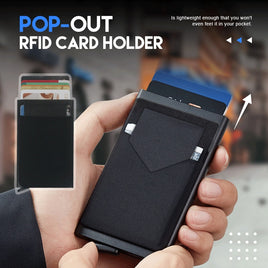 Smart Wallet Card Holder Metal - Fun Gifts & More