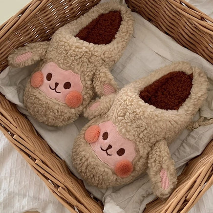 Fluffy Cute Animal Slippers - Fun Gifts & More