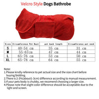 Super Absorbent Pet Bathrobe Towel - Fun Gifts & More