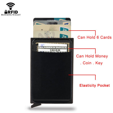 Smart Wallet Card Holder Metal - Fun Gifts & More