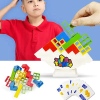 Stacking Blocks Tetra Tower Balance Game - Fun Gifts & More