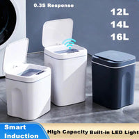 Trash Can with Intelligent Sensor - Fun Gifts & More