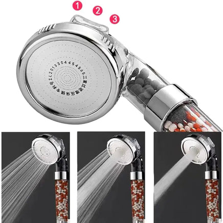 Handheld Rainfall Shower Head - Fun Gifts & More