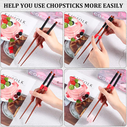 Reusable Chopstick Helpers - Fun Gifts & More