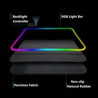 Luminous LED Lighting Mouse Pad - Fun Gifts & More