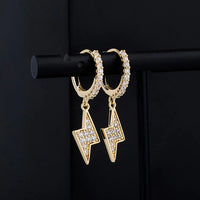 Lightning Dangling Earrings - Fun Gifts & More