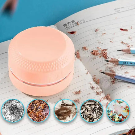 Mini Desk Vacuum Cleaner - Fun Gifts & More