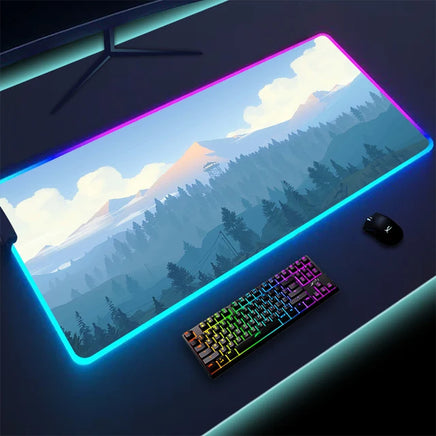 Luminous LED Lighting Mouse Pad - Fun Gifts & More