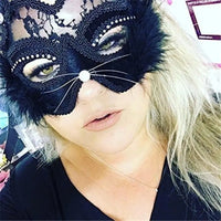 Lace Cats Eye Mask - Fun Gifts & More