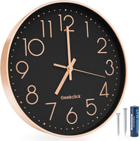 12" Silent Wall Clock - Fun Gifts & More