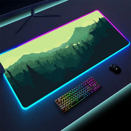 Luminous LED Lighting Mouse Pad - Fun Gifts & More