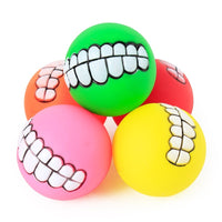 Pet Ball Teeth Silicon Chew Toys for Large Breeds - Fun Gifts & More