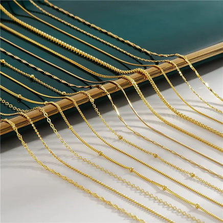 18K Gold Plated Necklaces - Fun Gifts & More