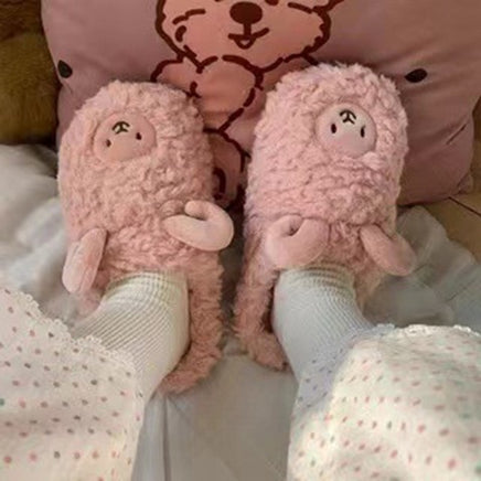 Fluffy Cute Animal Slippers - Fun Gifts & More