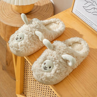 Plush Bedroom Cotton Fluffy Slippers - Fun Gifts & More