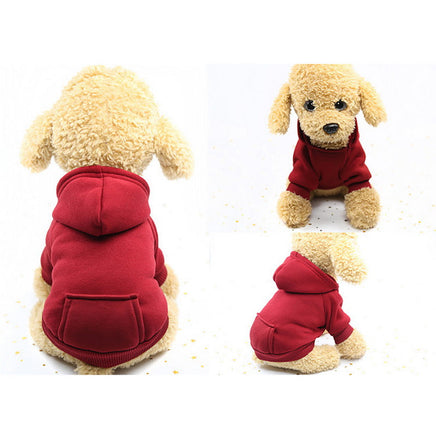 Soft Fleece Pet Dog Hoodie - Fun Gifts & More