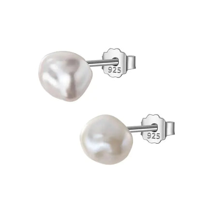 Baroque Pearl Stud Earrings - Fun Gifts & More