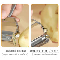 Stainless Steel Vegetable Peeler - Fun Gifts & More