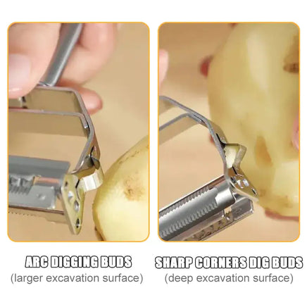 Stainless Steel Vegetable Peeler - Fun Gifts & More