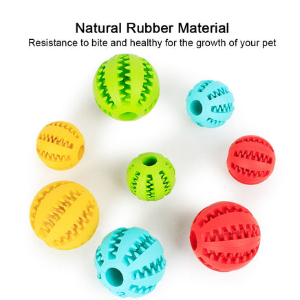 Rubber Balls Chewing Pet Toys - Fun Gifts & More