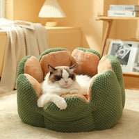 Warm Cactus Petal Pet Nest - Fun Gifts & More