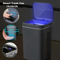 Trash Can with Intelligent Sensor - Fun Gifts & More