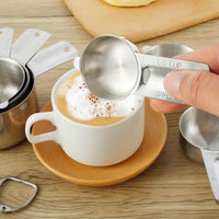 Stainless Steel Measuring Cups Set - Fun Gifts & More