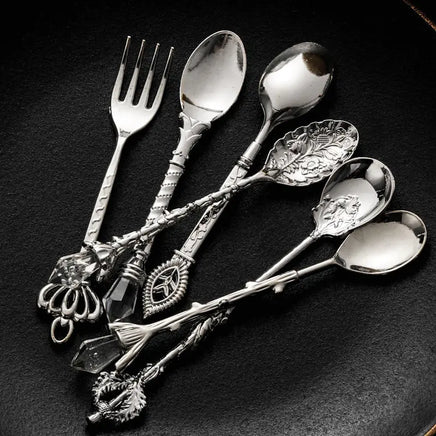 Vintage Dessert Royal Style  Cutlery Set - Fun Gifts & More