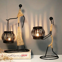 Nordic Metal Candlestick - Fun Gifts & More